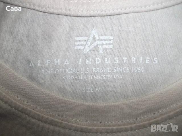 Тениски ALPHA IND.  мъжка,М-Л-ХЛ-2ХЛ-3ХЛ  /черна,синя,комуфлаж,бежова/, снимка 13 - Тениски - 51253250