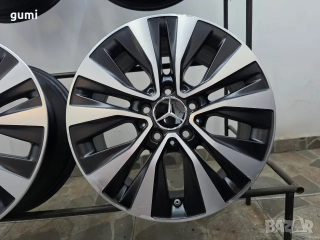 4бр 16ски джанти за MERCEDES 5х112мм A161549 , снимка 2 - Гуми и джанти - 55636486