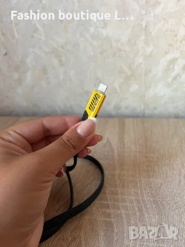 5 евро уникален кабел за зареждане със сменящи се портове USB type C и за айфон 🖤, снимка 2 - USB кабели - 55408724