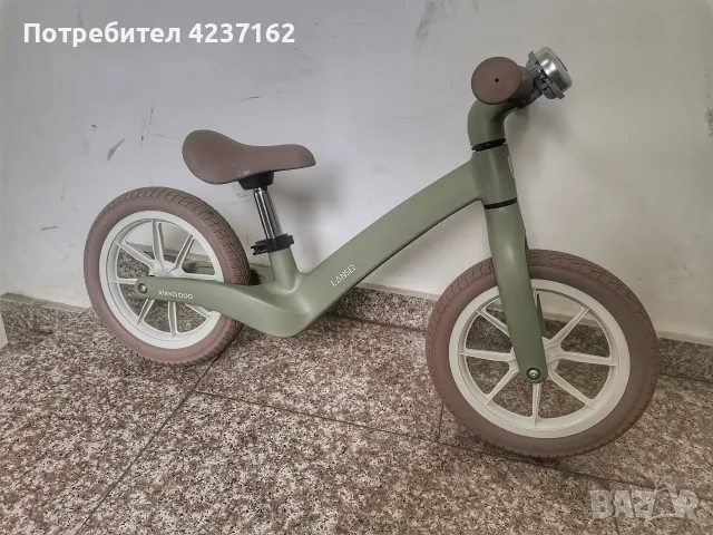 KIKKA BOO Баланс колело без педали LANSER ARMY GREEN, снимка 2 - Детски велосипеди, триколки и коли - 55604616