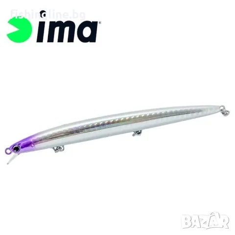 IMA KO 130S 130mm 12g – японски потъващ воблер за лефер, лаврак и паламуд, снимка 2 - Такъми - 55388991