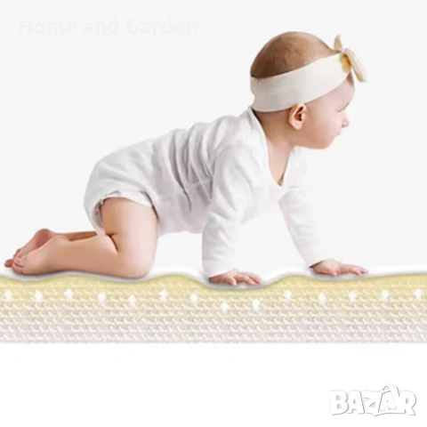 Двулицев образователен детски килим Азбука, цифри и животни 180 х 200 см - водоустойчив, сгъваем, снимка 6 - Образователни игри - 53997237