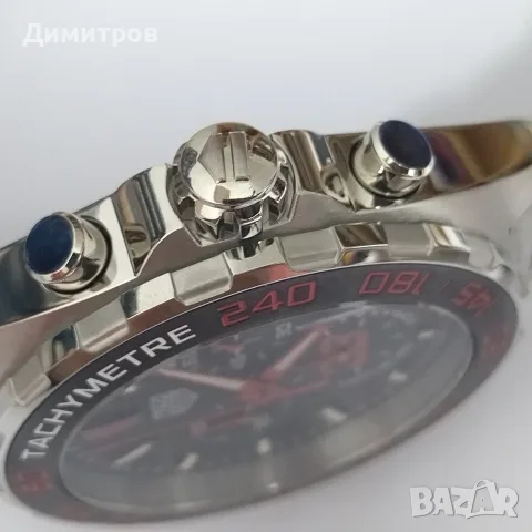 НОВ Tag Hauer Formula 1 Max Verstappen Special Edition, Chrono, лимитиран, снимка 11 - Мъжки - 55681501
