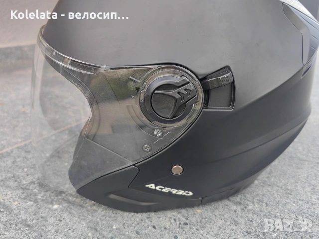Acerbis Firstway каска за скутер мотор M размер, снимка 5 - Аксесоари и консумативи - 55225703