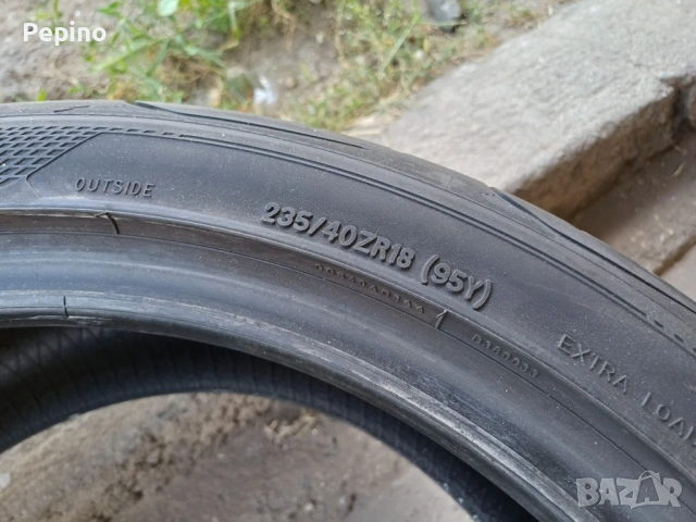 2 броя 235/40 R18 GOODYEAR EAGLE F1, снимка 5 - Гуми и джанти - 54732943