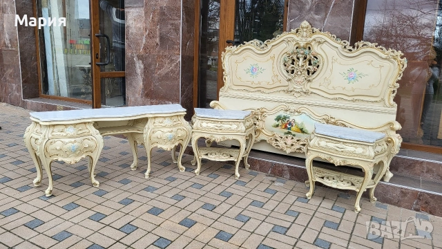 Италиански спален комплект 028, снимка 8 - Спални и легла - 54056225