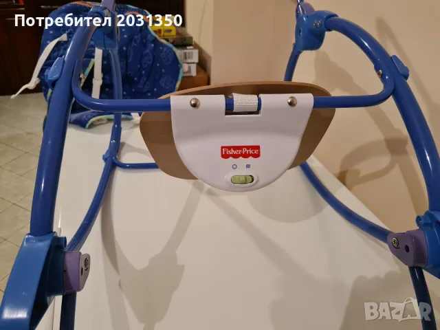 бебешки шезлонг Fisher price 3 в 1 Link a Doos, снимка 7 - Детски шезлонги - 39314398