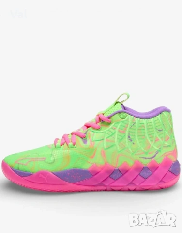 🌌 PUMA x LaMelo Ball MB.01 Inverse Toxic – Multicolor , снимка 4 - Маратонки - 54600061