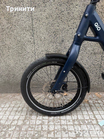 QIO Eins A-8 20'' E-bike/Shimano Nexus 8/Bosch Active Line/schulz G.2 ST/мини Е-байк, снимка 6 - Велосипеди - 55166292