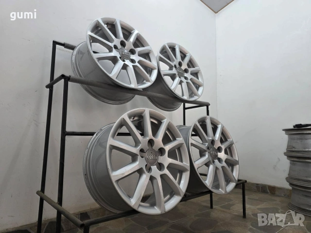 4бр 16ски джанти за AUDI 5х112мм A161450 , снимка 6 - Гуми и джанти - 54835267