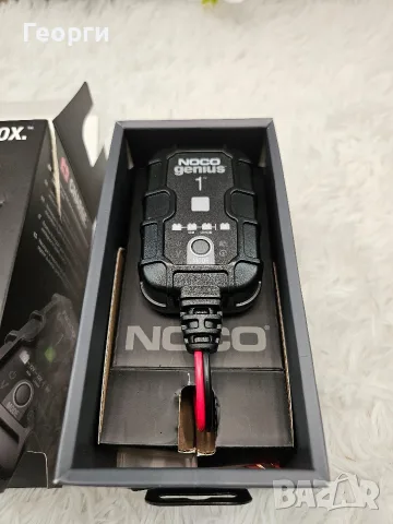 Ново интелигентно зарядно за акумулатор NOCO GENIUS1 (6V/12V, 1A), снимка 2 - Аксесоари и консумативи - 55693981