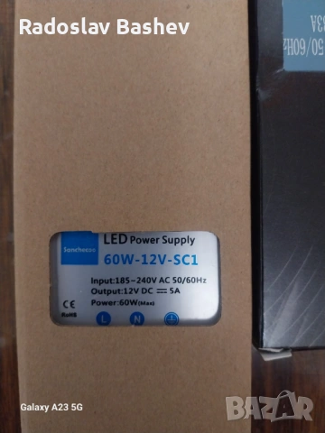  Slim Power Supply 12V 5A-8.3A-16,7A., снимка 4 - Части и Платки - 37395224