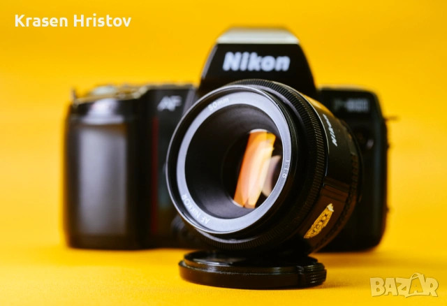 Nikon F-801 + Nikkor AF 50mm f/1.8, снимка 8 - Фотоапарати - 54916188