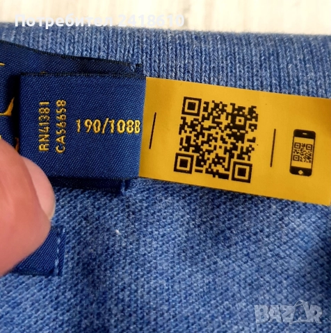 POLO Ralph Lauren Pique Cotton Classic Fit Mens Size 2 - 3XL ОРИГИНАЛ! Мъжка Тениска!, снимка 4 - Тениски - 55295734