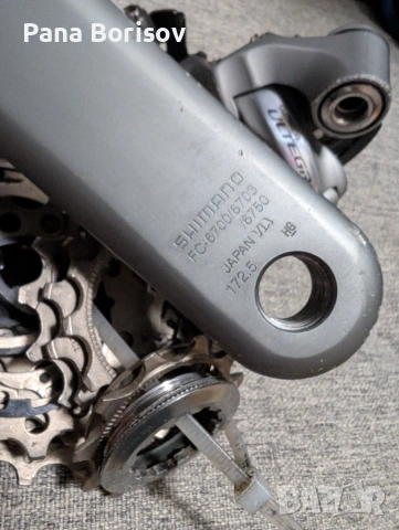 10 скоростен Shimano Ultegra 6700 Монтаж, снимка 12 - Части за велосипеди - 55257955