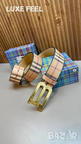 Burberry ⚜️ Естествена Кожа , снимка 5 - Колани - 54046439