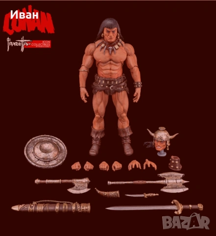 Конан варварина/ Conan the barbarian 1:12 scala - нови и запечатани , снимка 4 - Колекции - 54827896