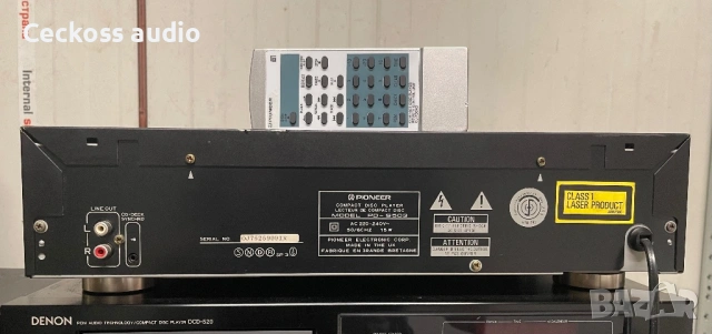 Pioneer PD-S503 – легендарен Stable Platter CD Player + дистанционно, снимка 6 - Ресийвъри, усилватели, смесителни пултове - 54802348