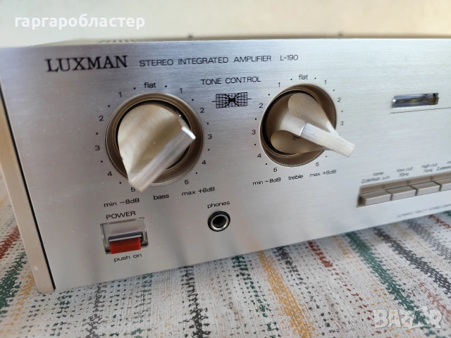Luxman L190, снимка 7 - Ресийвъри, усилватели, смесителни пултове - 54254547