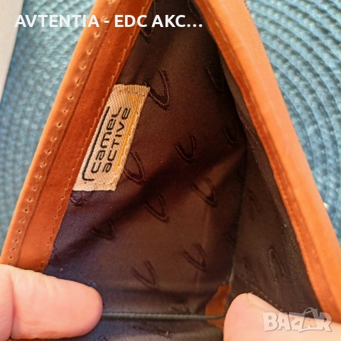 Оригинален портфейл Camel Active Nepal от естествена кожа, снимка 10 - Портфейли, портмонета - 54443214