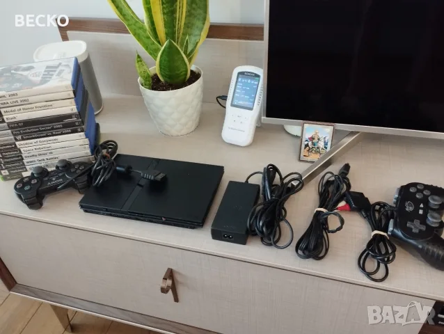 PlayStation 2slim с два джойстика и 15 игри, снимка 6 - PlayStation конзоли - 55645762