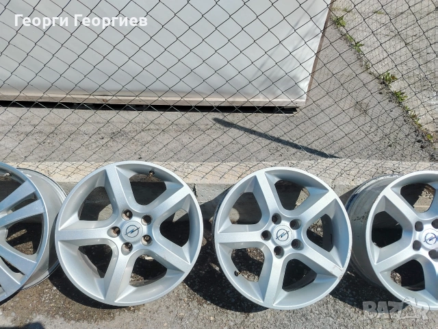 4бр.алуминиева джанта 17 цола за Opel 5x110 , снимка 2 - Гуми и джанти - 55248969