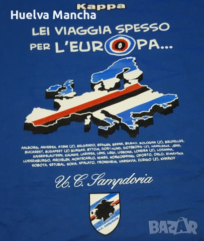 Фланелка на Сампдория, снимка 3 - Фен артикули - 54033882