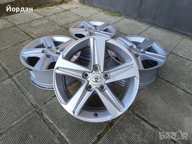 ОРИГИНАЛНИ джанти 16 ' цола 5x114,3 TOYOTA COROLLA AURIS / ТОЙОТА Корола Аурис + датчици, снимка 2 - Гуми и джанти - 54486022