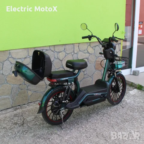 Електрически двуместен скутер – велосипед със 20″ гуми, 1200W, 60V/20Ah, снимка 5 - Мотоциклети и мототехника - 55411694