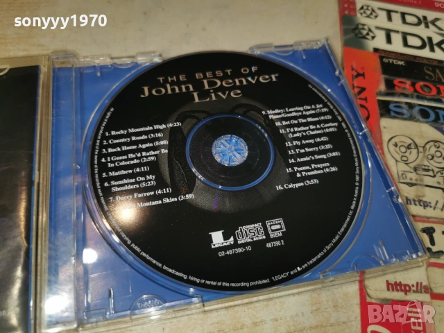 JOHN DENVER CD 1506261128H2E6R, снимка 9 - CD дискове - 54910333