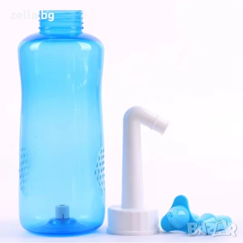 Назален иригатор WaterPulse NETI POT 300 мл ABS – за почистване на синуси, при алергичен ринит 10093, снимка 4 - Други стоки за дома - 54657065
