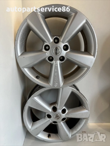 Комплект алуминиеви джанти 5 спици 6.5x16 за Nissan Qashqai (2010) 7910-22 jd110  ET40, снимка 2 - Части - 54368863