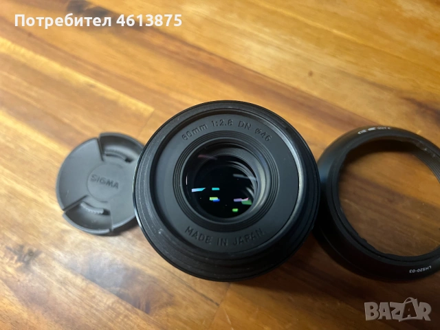 Sigma 60mm F2.8 DN M43 Panasonic / Olympus, снимка 2 - Обективи и филтри - 54270601