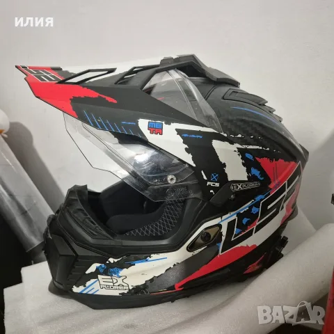 каска LS2 карбон , снимка 2 - Аксесоари и консумативи - 55630299