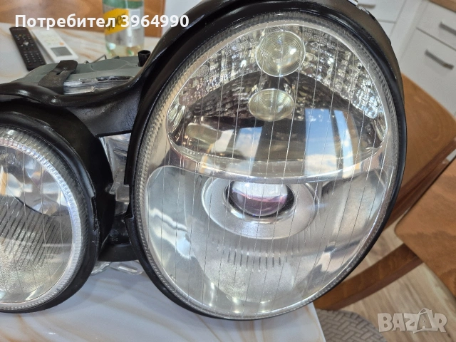 Кристални тунинг фарове за Мерцедес Еклас W210 преди фейс , снимка 2 - Части - 54587029