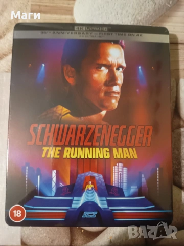 The Running Man -  4K UHD Blu-ray LIMITED EDITION Steelbook