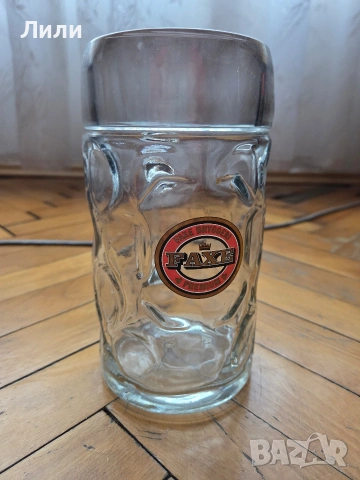 Халба за бира 1 литър, снимка 4 - Чаши - 54154794