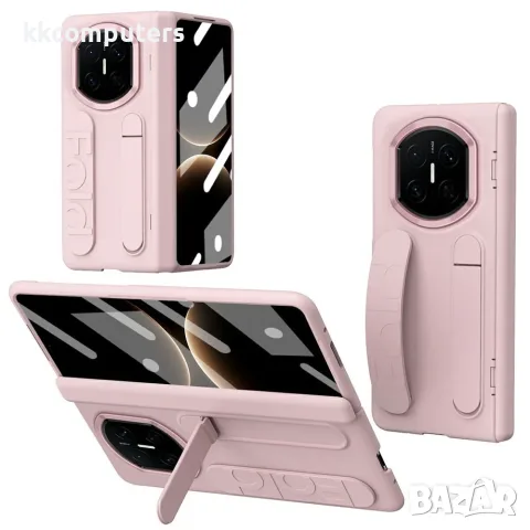 За Huawei Mate X7 Удароустойчив PC Калъф със Стойка, Силиконова Каишка и Вграден Скрийн Протектор от, снимка 2 - Калъфи, кейсове - 55525960