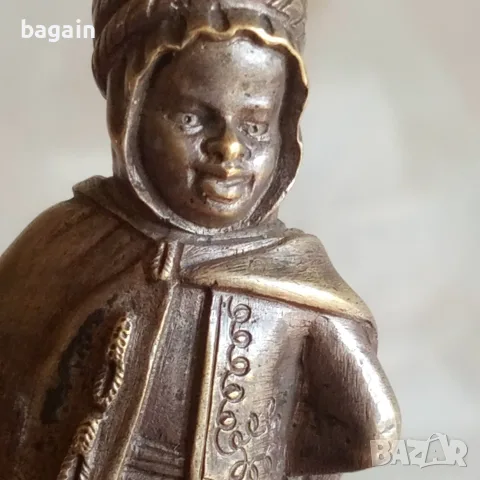 Бронзова статуя- артилерист., снимка 5 - Статуетки - 55308123