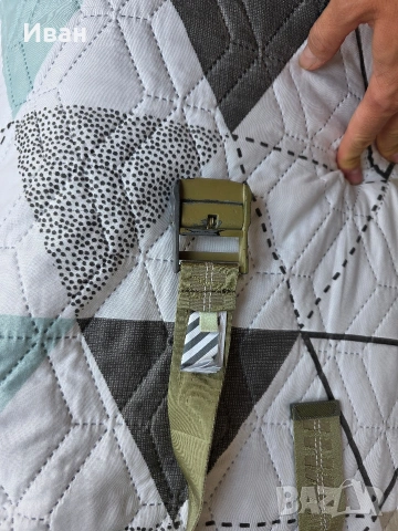 оригинален колан карго 190 см off white