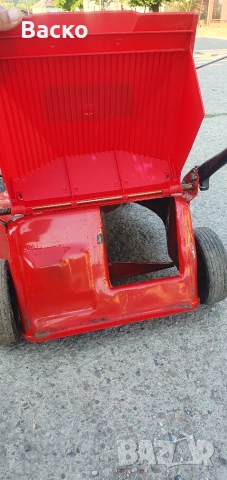 Бензинова косачка с кош Briggs Stratton , снимка 16 - Градинска техника - 55069782