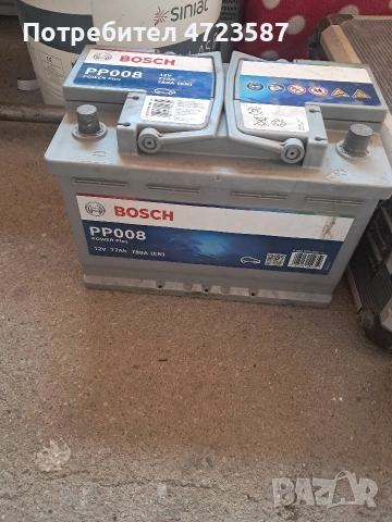 акумолатор Bosch 77ah 780A, снимка 2 - Части - 55237252