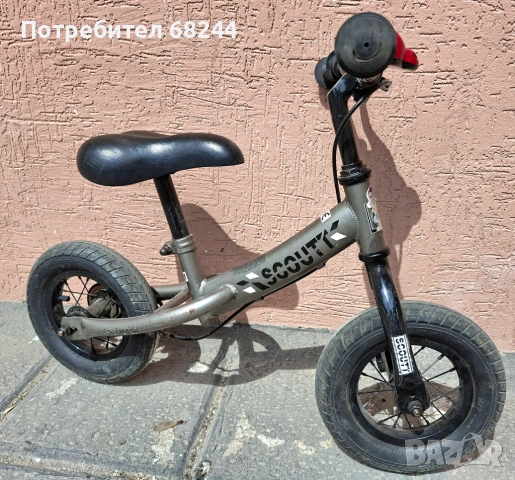 Колело за баланс Scoutt 12'', снимка 2 - Велосипеди - 54947595