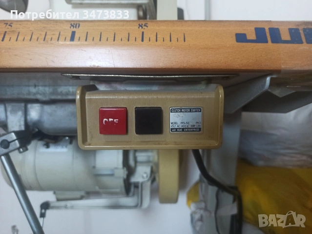 Професионална права шевна машина JUKI DDL-8500 (1-иглова, индустриална), снимка 7 - Шевни машини - 55072777