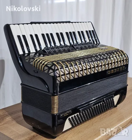 Акордеон Hohner Atlantic IV Deluxe , снимка 3 - Акордеони - 55537161