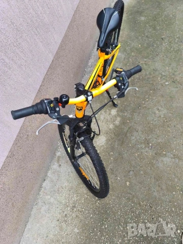 Детски велосипед 24 цола с 18 скорости, снимка 4 - Велосипеди - 54115983