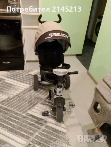 Триколка с въздушни гуми Lorelli Speedy, снимка 5 - Детски велосипеди, триколки и коли - 54228708