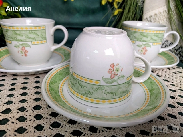 Англия Fruit garden сетове, чинии, снимка 6 - Чинии - 54187810