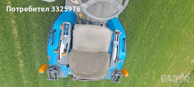 Трактор Iseki 325 с мощност 25 конски сили, оборудван с гуми за трева. , снимка 11 - Селскостопанска техника - 55190945