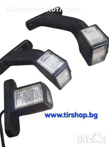 диодно рогче нов мозел правоъгълно 12/24 волта 7 сантиметра , снимка 3 - Аксесоари и консумативи - 54036337